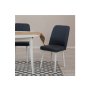HANAH HOME Trpezarijski sto i stolice Vina 1048 White Navy Blue - slika 4