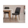 HANAH HOME Trpezarijski sto i stolice Vina 1053 Atlantic Pine Anthracite - slika 4