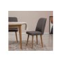 HANAH HOME Trpezarijski sto i stolice Vina 1501 Atlantic Pine Anthracite - slika 4