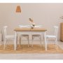 HANAH HOME Trpezarijski sto i stolice Oliver Acl White Karina-White - slika 1