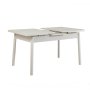 HANAH HOME Trpezarijski sto i stolice Santiago White Anthracite V2 - slika 5