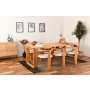 HANAH HOME Trpezarijski sto i stolice Cheri 6S - slika 1