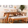 HANAH HOME Trpezarijski set Palace (4S 1B) - slika 2