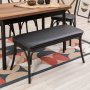 HANAH HOME Trpezarijski set Oliver Sbt Barok Black - slika 3