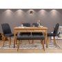 HANAH HOME Trpezarijski set Costa Atlantic Anthracite - slika 1