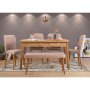 HANAH HOME Trpezarijski set Costa Atlantic Stone - slika 1
