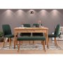 HANAH HOME Trpezarijski set Costa Atlantic Green - slika 1