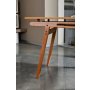 HANAH HOME Trpezarijski sto i stolice Palace Wooden Anthracite - slika 4