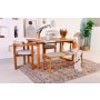 HANAH HOME Trpezarijski set Cheri 2S 1B - slika 1