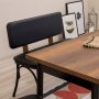 HANAH HOME Trpezarijski set Oliver Sbt Barok Siyah - slika 3