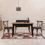 HANAH HOME Trpezarijski set Oliver Sbt Barok Siyah - slika 1