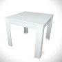 HANAH HOME Trpezarijski sto Single 90 Shiny White - slika 5