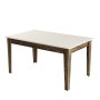 HANAH HOME Trpezarijski sto Milan 517 Walnut Cream - slika 5