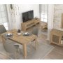 HANAH HOME Trpezarijski sto Madura Oak - slika 4