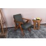 HANAH HOME Fotelja Melody Black Grey - slika 2
