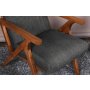 HANAH HOME Fotelja Melody Black Grey - slika 3