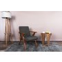HANAH HOME Fotelja Melody Black Grey - slika 1