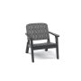 HANAH HOME Baštenska stolica Silva Anthracite Charcoal - slika 1