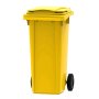 NONAME Kanta za smeće; 120l; premium; telo žuto, poklopac žut - slika 1