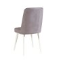 HANAH HOME Trpezarijska stolica Stormi Sandalye Wht Grey - slika 2