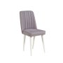 HANAH HOME Trpezarijska stolica Vina Sandalye Soho White - slika 3