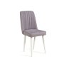 HANAH HOME Trpezarijska stolica Vina Sandalye Soho White - slika 4
