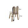 HANAH HOME Dečija stolica Bunny Chair White - slika 4