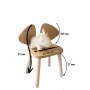 HANAH HOME Dečija stolica Mickey Chair Brown - slika 5
