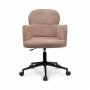 HANAH HOME Kancelarijska stolica Roll Brown - slika 1