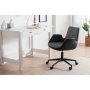 HANAH HOME Kancelarijska stolica Dora Black Anthracite - slika 2