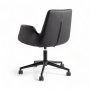 HANAH HOME Kancelarijska stolica Dora Black Anthracite - slika 4