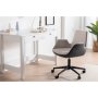 HANAH HOME Kancelarijska stolica Dora Cream Anthracite - slika 2