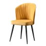 HANAH HOME Set 2 stolice Rubi Yellow - slika 4