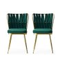 HANAH HOME Set 2 stolice Kusaklı 206 V2 - slika 1