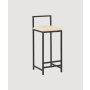 HANAH HOME Barska stolica Pıetro Cream - slika 3