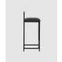 HANAH HOME Barska stolica Pıetro Black - slika 5