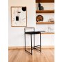 HANAH HOME Barska stolica Pıetro Black - slika 1