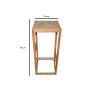 HANAH HOME Barska stolica Sucre - slika 4