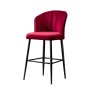 HANAH HOME Set 2 barske stolice Rubi Claret Red - slika 3
