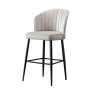 HANAH HOME Set 2 barske stolice Rubi Cream - slika 4