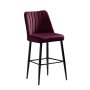 HANAH HOME Set 2 barske stolice Vento Claret Red - slika 3