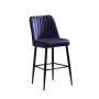 HANAH HOME Set 4 barske stolice Vento Sax Blue - slika 3