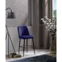 HANAH HOME Set 4 barske stolice Vento Sax Blue - slika 1