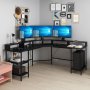 HANAH HOME Radni sto Power Black - slika 3