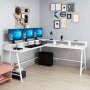 HANAH HOME Radni sto Team White - slika 3