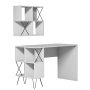 HANAH HOME Radni sto Extra 2 White - slika 4