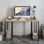 HANAH HOME Radni sto Reader Black Walnut - slika 2
