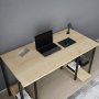 HANAH HOME Radni sto Academy Black Oak - slika 4