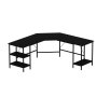 HANAH HOME Radni sto Power L 8537 Black - slika 4