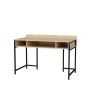 HANAH HOME Radni sto Alma Black Oak - slika 4